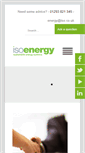 Mobile Screenshot of isoenergy.co.uk