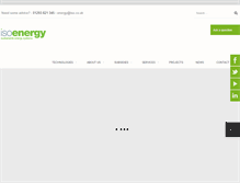 Tablet Screenshot of isoenergy.co.uk